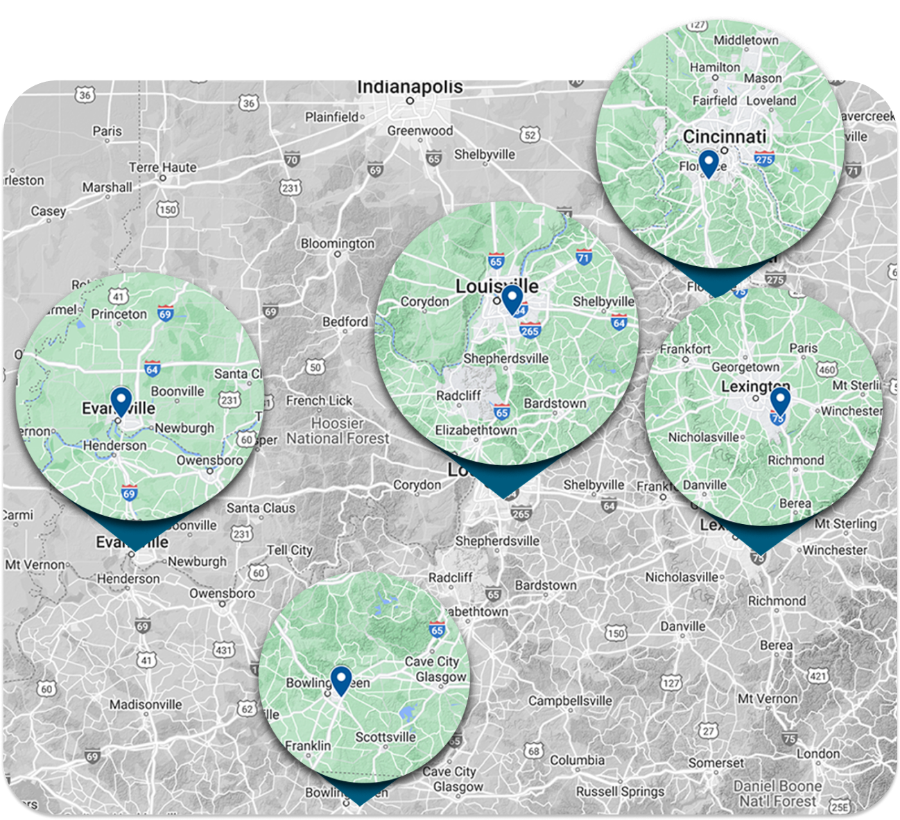 Bryant - Service Areas